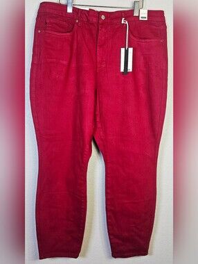 Judy Blue 22W NWT Scarlet Tummy Control High Rise Skinny Jeans